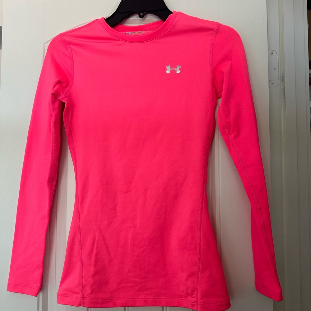 Under Armour Neon Pink Performance Top